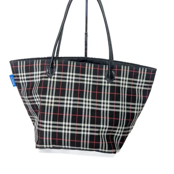 BURBERRY'S Blue Label (Japan Exclusive) Large Shopping Tote - Picture 5 of 16